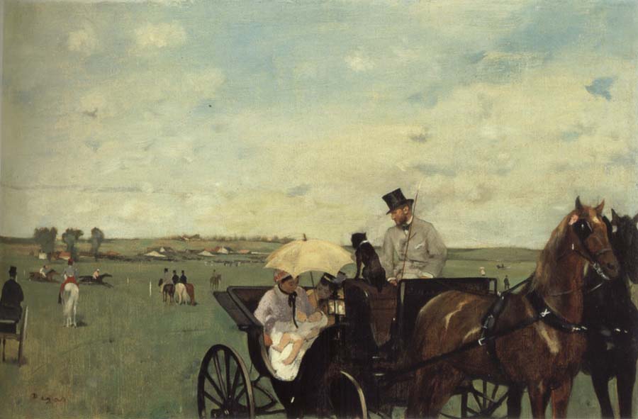 At the Races in the Countryside